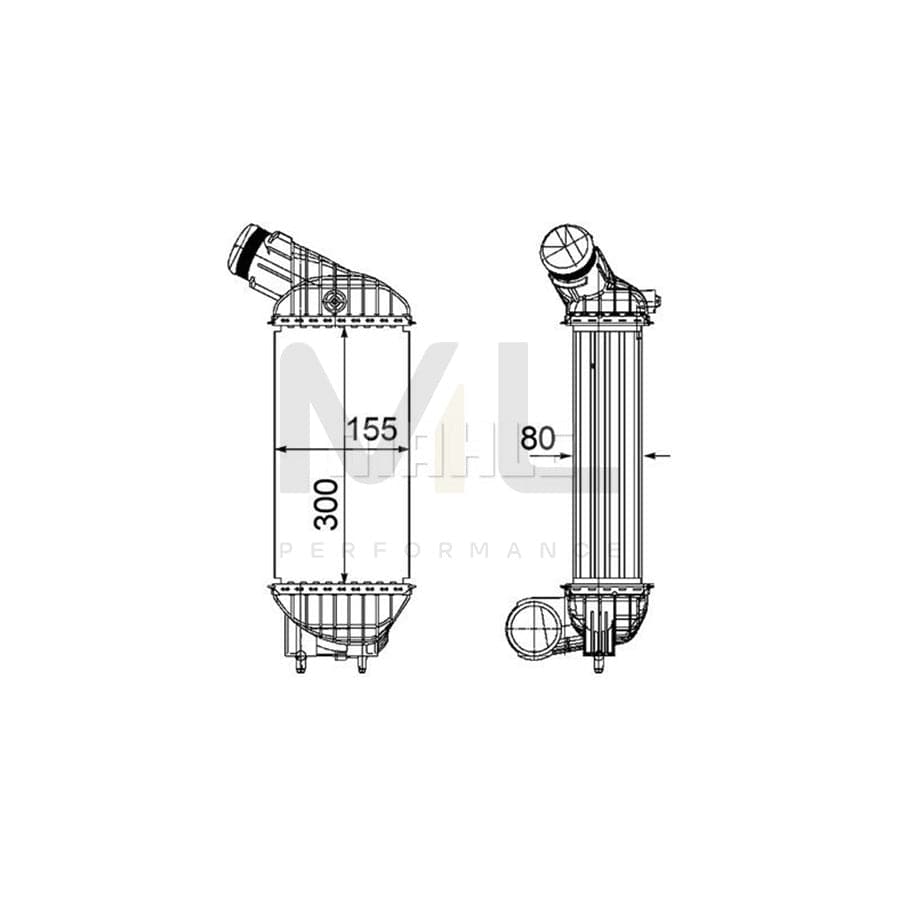 MAHLE ORIGINAL CI 199 000P Intercooler | ML Performance Car Parts