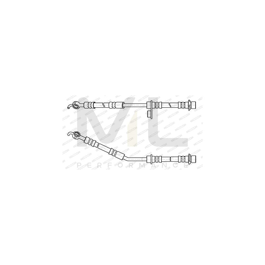 Ferodo FHY2696 Brake Hose 510mm, Ø10