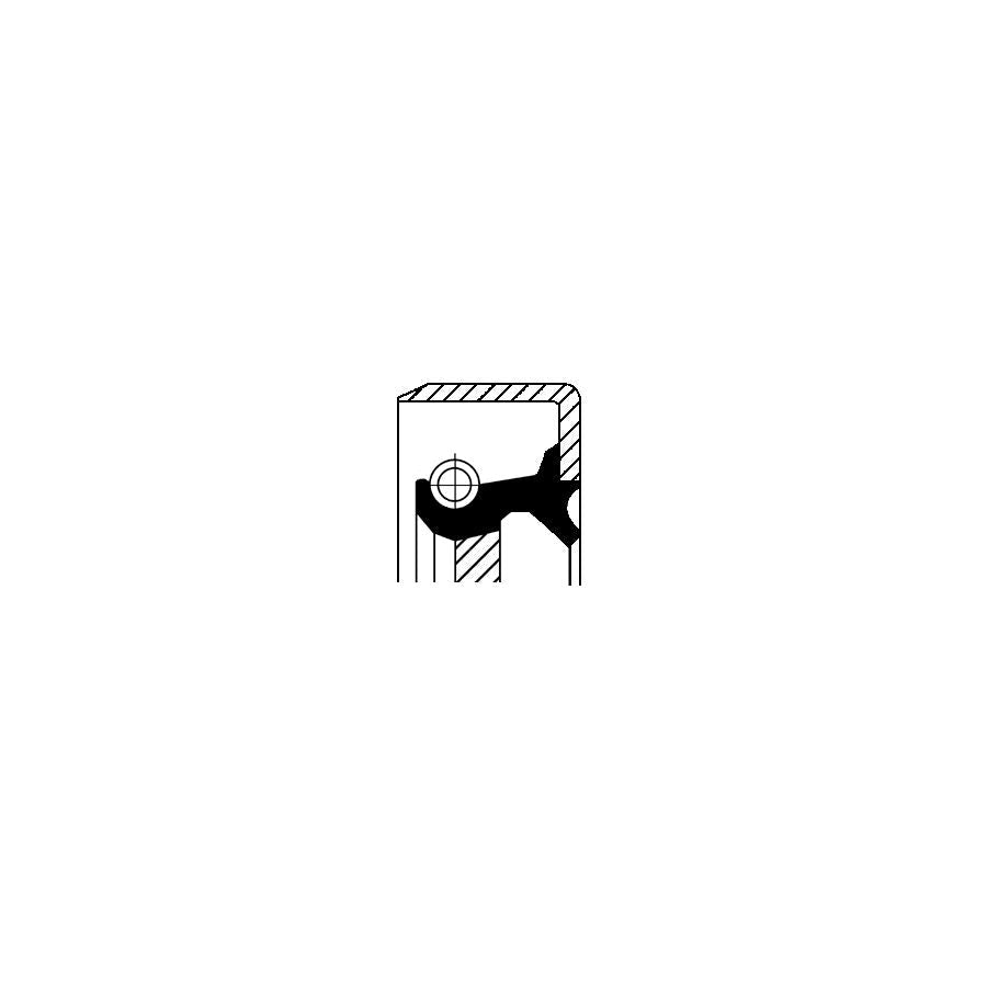 Corteco 49495027 Shaft Seal, Differential