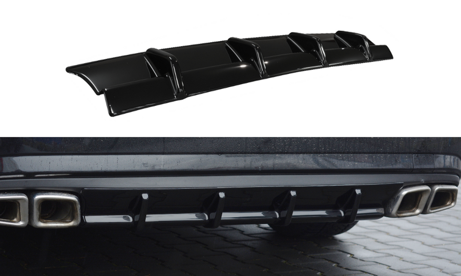 Maxton Design ME-E-212-AMG-RS1T Rear Valance Mercedes Benz E63 AMG W212 | ML Performance UK Car Parts