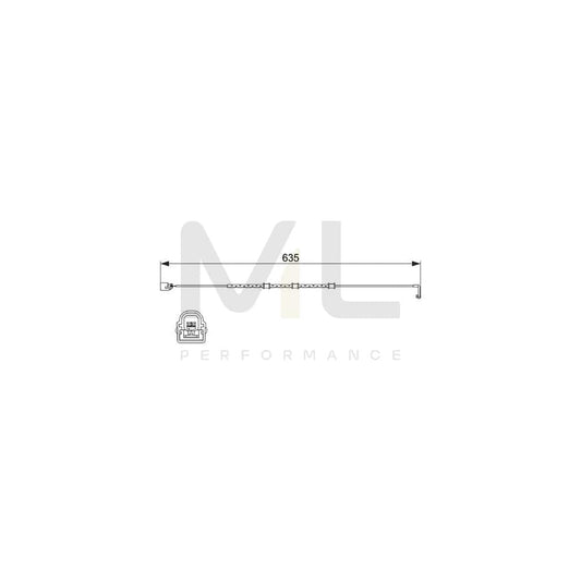 BOSCH 1 987 474 515 Brake pad wear sensor | ML Performance Car Parts