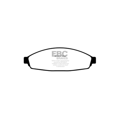 EBC PD11KF643 Lincoln Town Car Greenstuff Front Brake Pad & GD Disc Kit 2 | ML Performance UK Car Parts