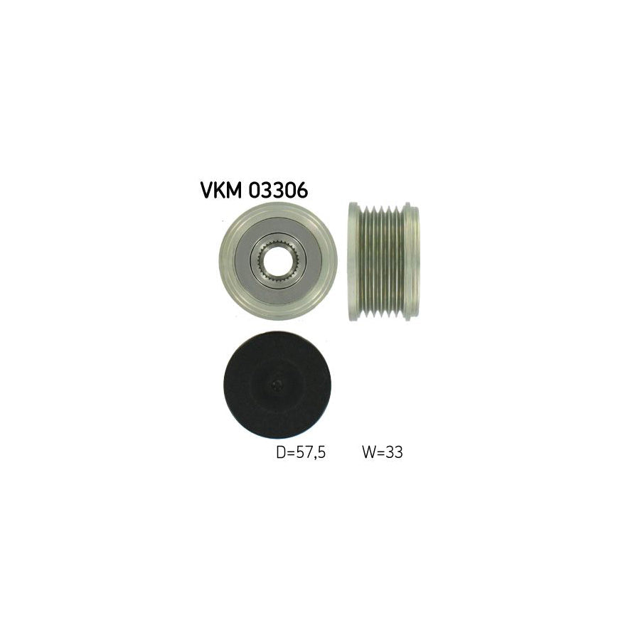 Skf Vkm 03306 Alternator Freewheel Clutch