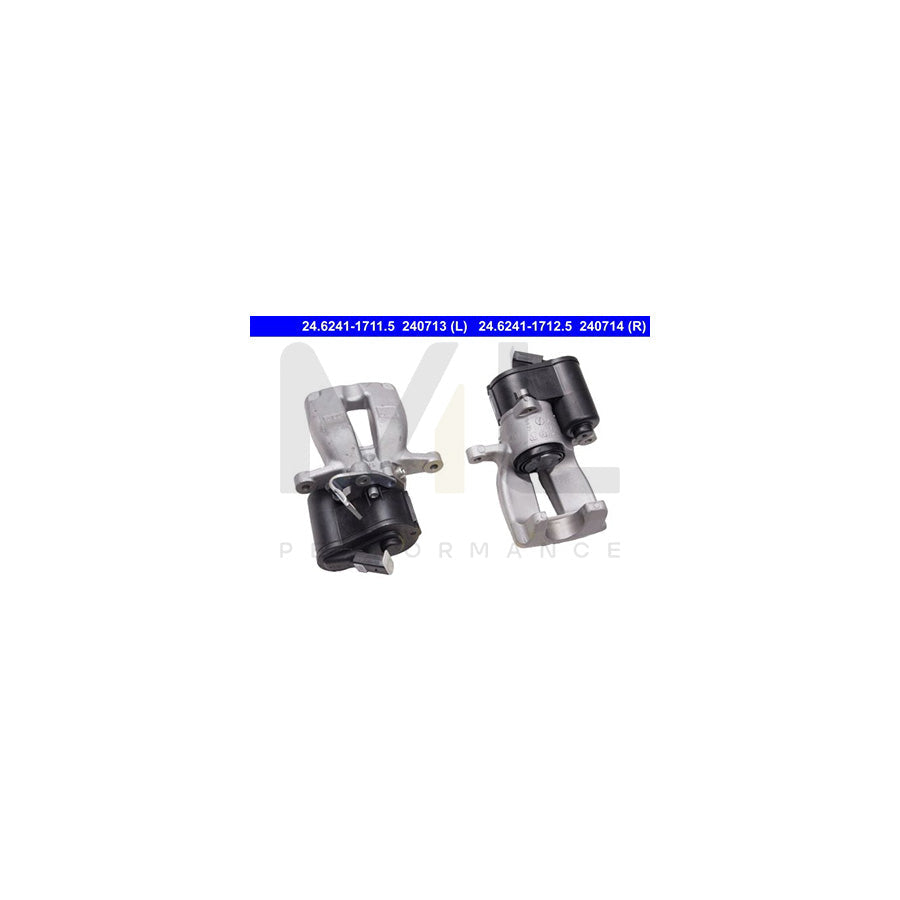 ATE 24.6241-1712.5 Brake Caliper for vehicles with electric parking brake, with electric motor, without holder