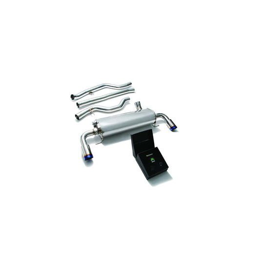 Armytrix BMG23-DS38B Valvetronic Exhaust System BMW 320i/ix | 330i/ix | 430i/ix G2X B48 2019+ with Dual Blue Coated 4"