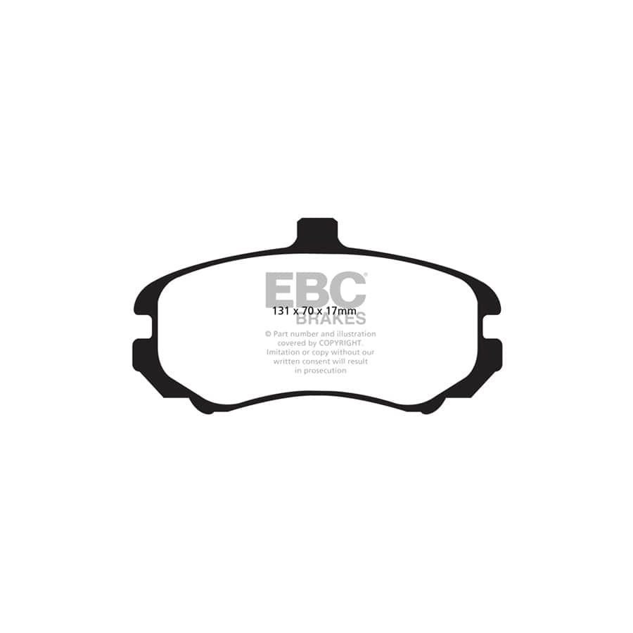 EBC PDKF925 Hyundai Elantra Ultimax Front Brake Pad & Plain Disc Kit - Sumitomo Caliper 2 | ML Performance UK Car Parts