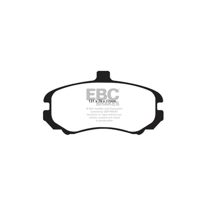 EBC PDKF925 Hyundai Elantra Ultimax Front Brake Pad & Plain Disc Kit - Sumitomo Caliper 2 | ML Performance UK Car Parts