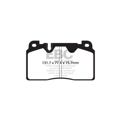 EBC ED92168 ED Plus Extra Duty Brake Pads 2 | ML Performance UK Car Parts