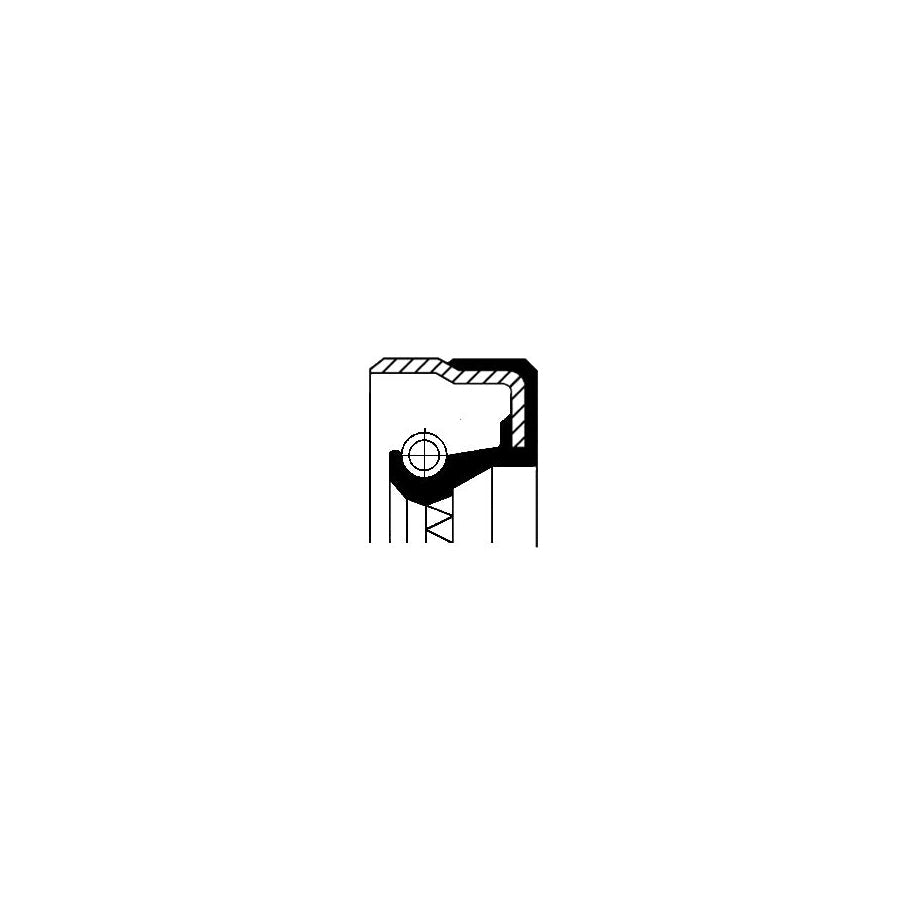 Corteco 01036481B Shaft Seal, Differential