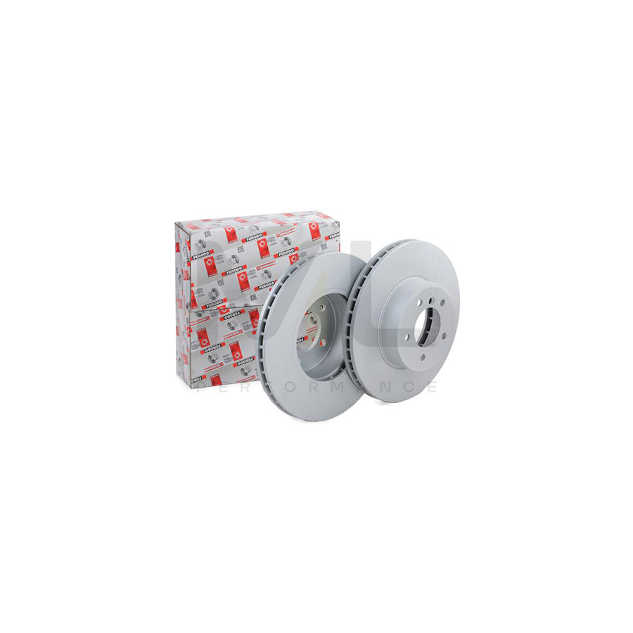 Ferodo Premier Coat+ Disc DDF1242C-1 Brake Disc Vented, Coated, With Bolts/Screws  - Pair