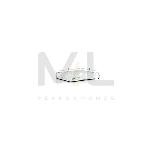 MANN-FILTER CU 31 100 Pollen filter Particulate Filter