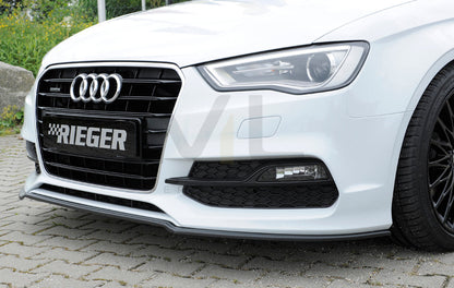 Rieger 00056799 Audi 8V Front Splitter (A3 & S3) 7 | ML Performance UK Car Parts