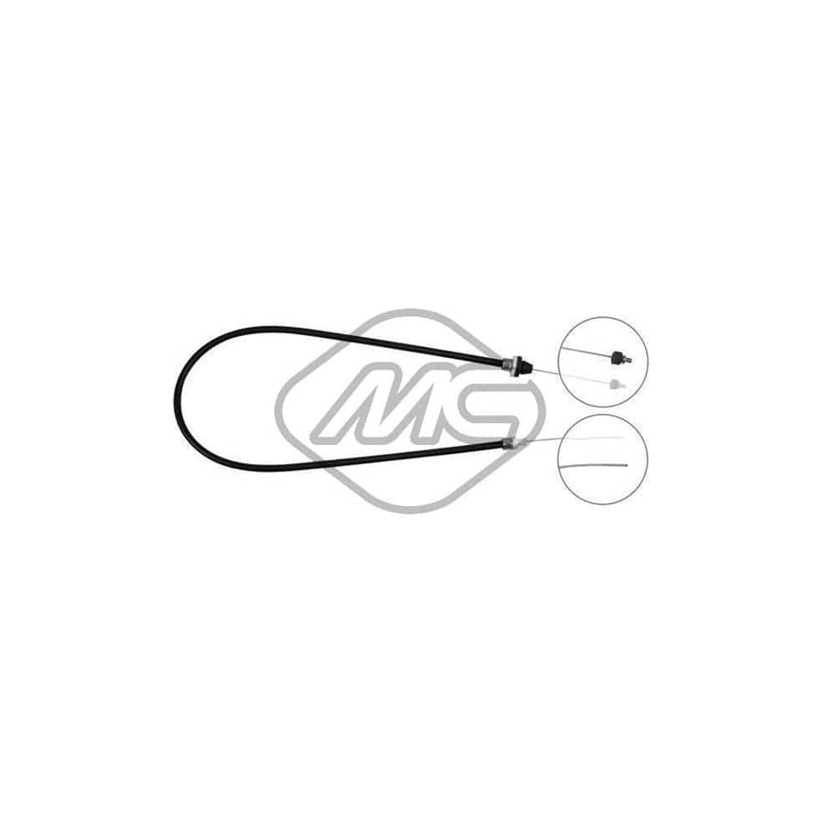 Metalcaucho 82874 Throttle Cable