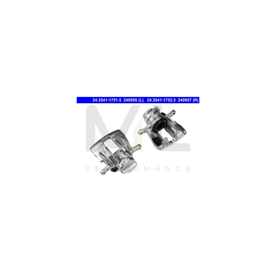 ATE 24.3541-1751.5 Brake Caliper suitable for MERCEDES-BENZ C-Class without holder