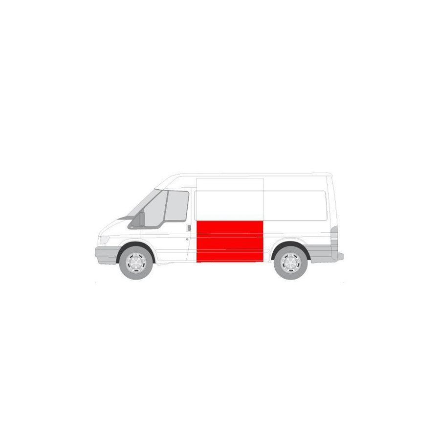 Blic 6505-06-2509103P Sidewall for Ford Transit
