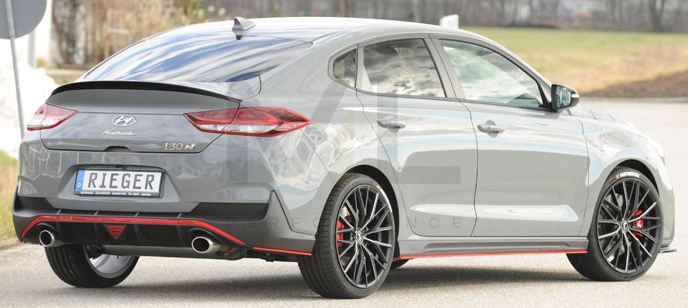 Rieger 00076008 Hyundai Rear Side Splitter (i30 N-Performance & i30 N) 8 | ML Performance UK Car Parts