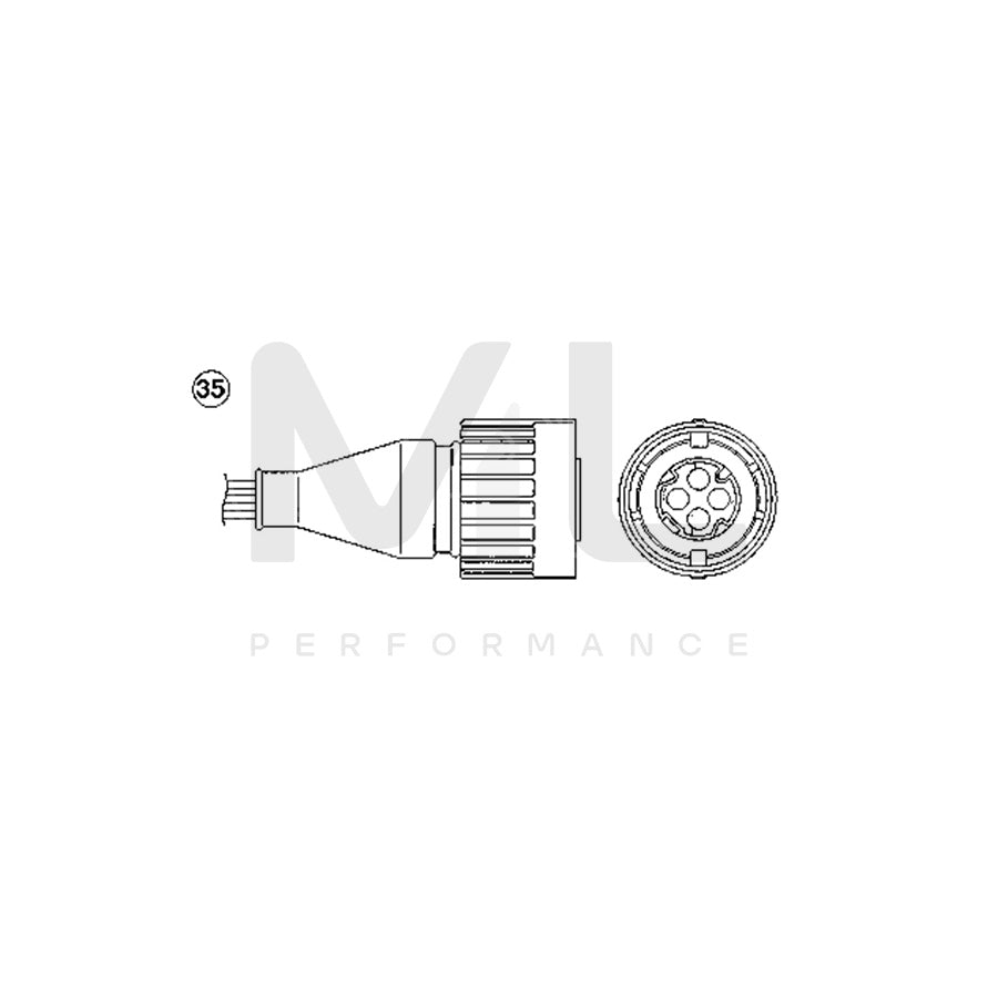 NTK Lambda Sensor / O2 Sensor (NGK 0273) - OZA572-E12 | ML Car Parts UK | ML Performance