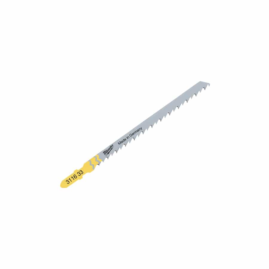 Milwaukee Power Tools MIL311633 Fast Cut Wood Jigsaw Blades T344D (Pack 5)