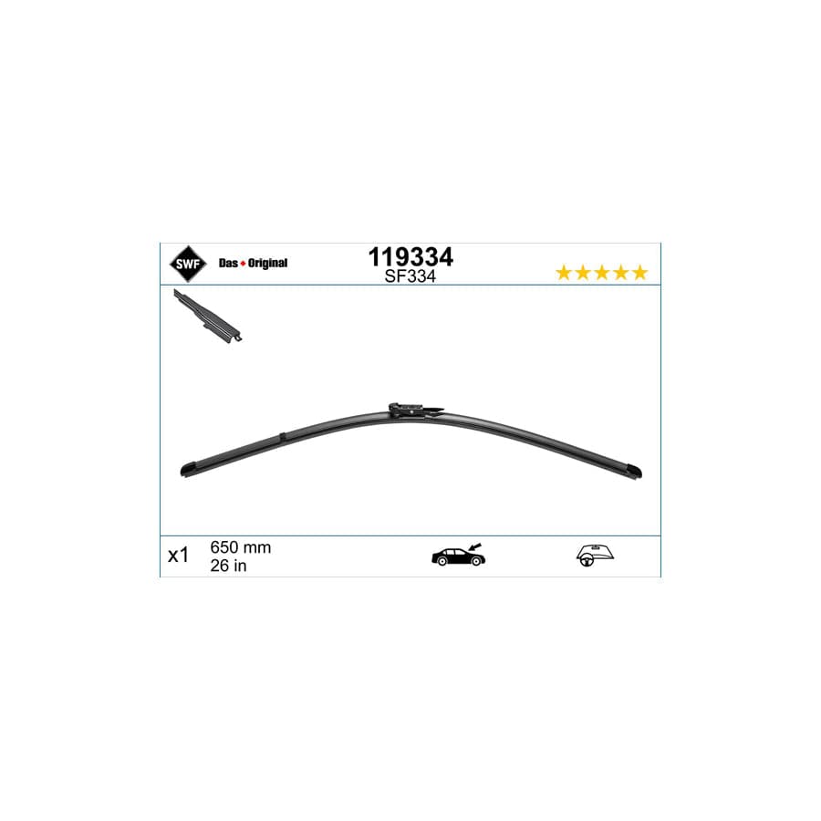 Swf Visioflex 119334 Wiper Blade