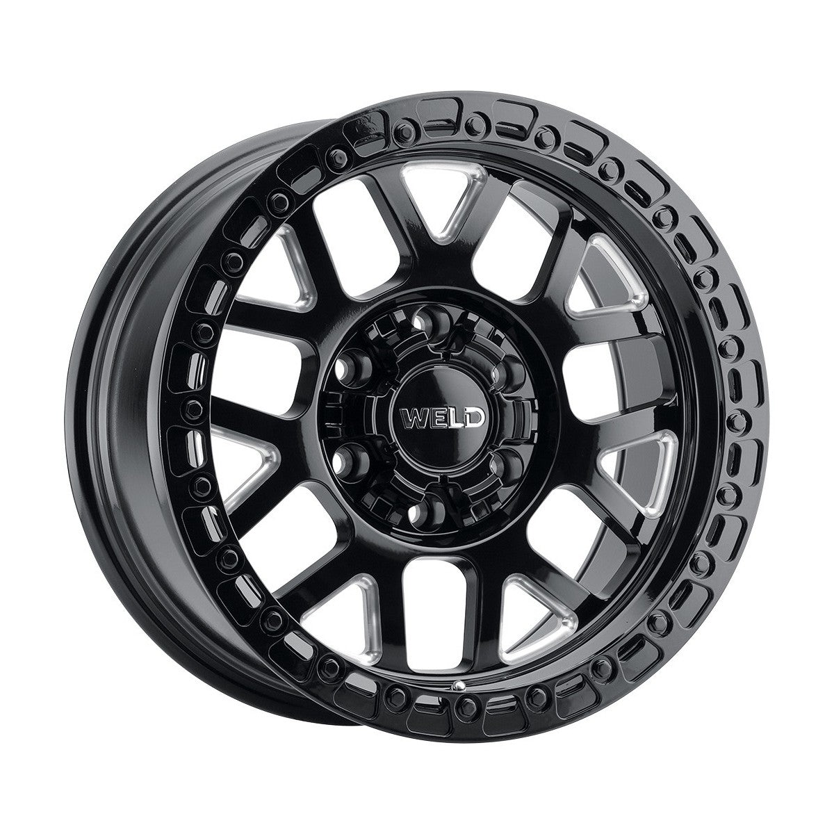 Weld W10509098501-P2 Cinch W105 Wheel 20x9 6x139.7 ET0 BS5.01 Gloss Black Mill