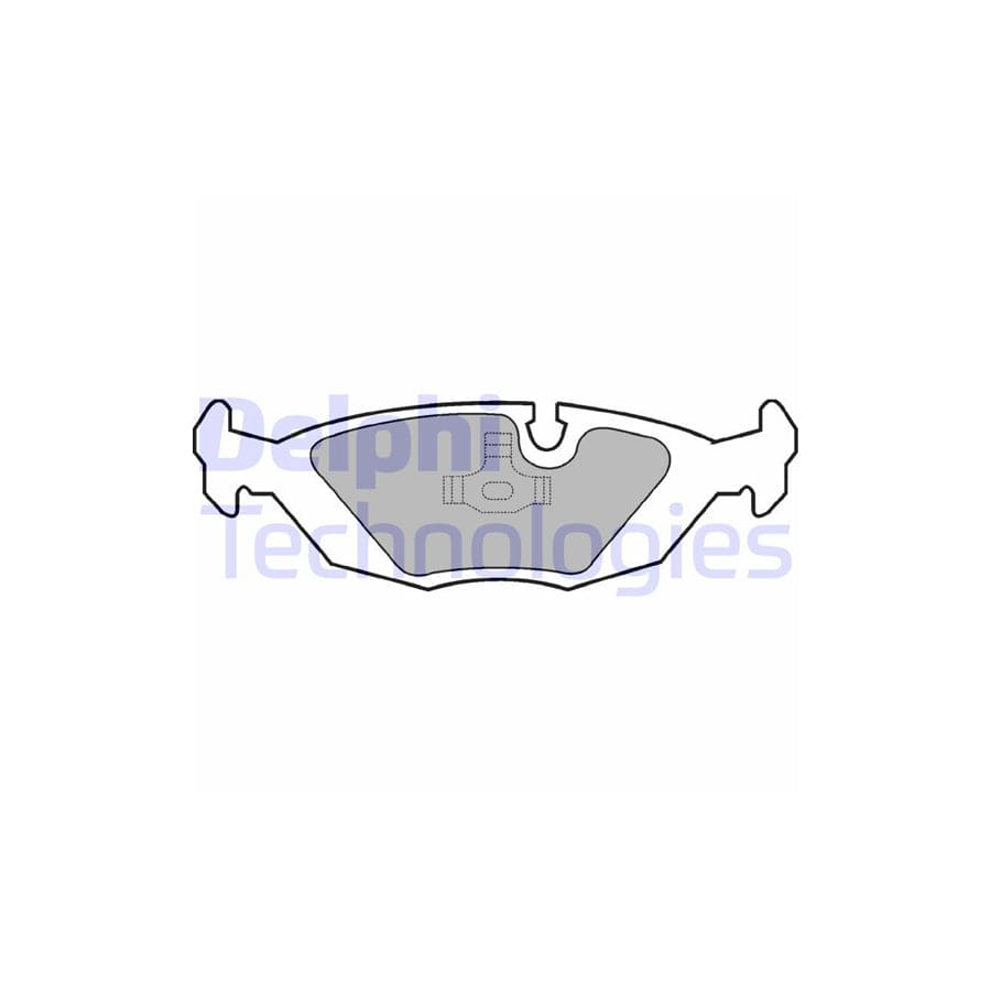 Delphi Lp442 Brake Pad Set