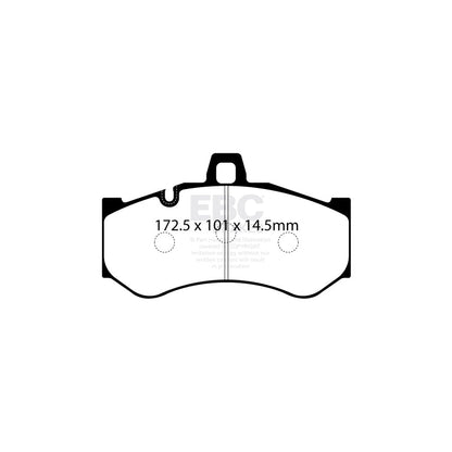 EBC DP4072R Yellowstuff Street and Track Brake Pads 2 | ML Performance UK Car Parts
