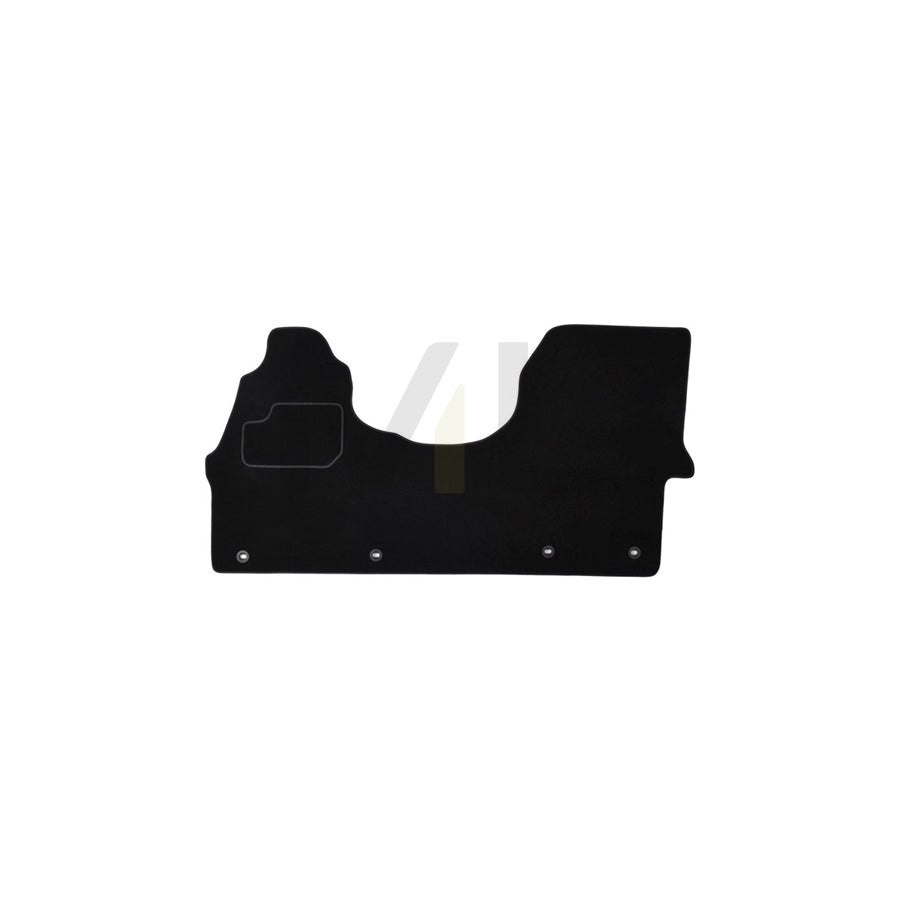MAMMOOTH A041 VW110 PRM 01 Floor mat set for VW CRAFTER Textile, Front, Quantity: 1, Black