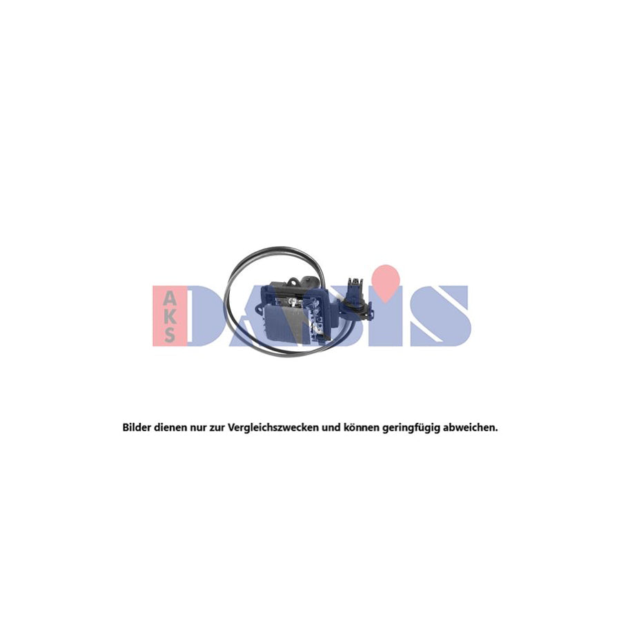 AKS Dasis 188086N Blower Motor Resistor for Renault Scénic I (Ja0/1, Fa0)