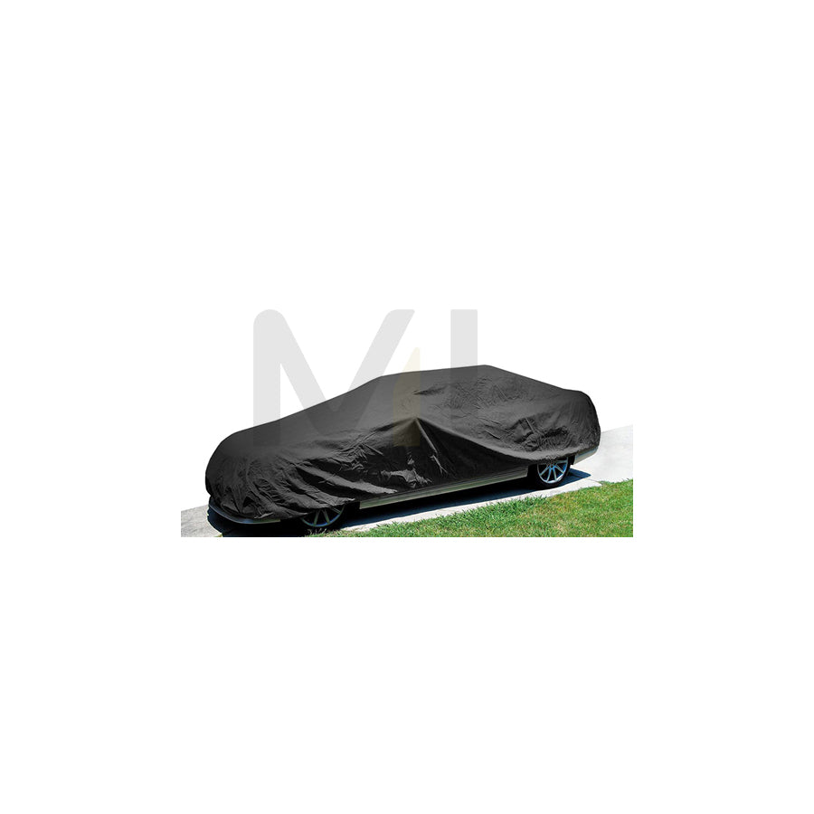 CARPASSION 10022 Car cover full-size, XL 485x150 cm, Black