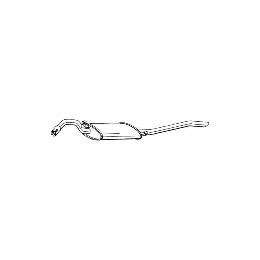 Bosal 281-699 Rear Silencer for Seat Toledo I Hatchback (1L)