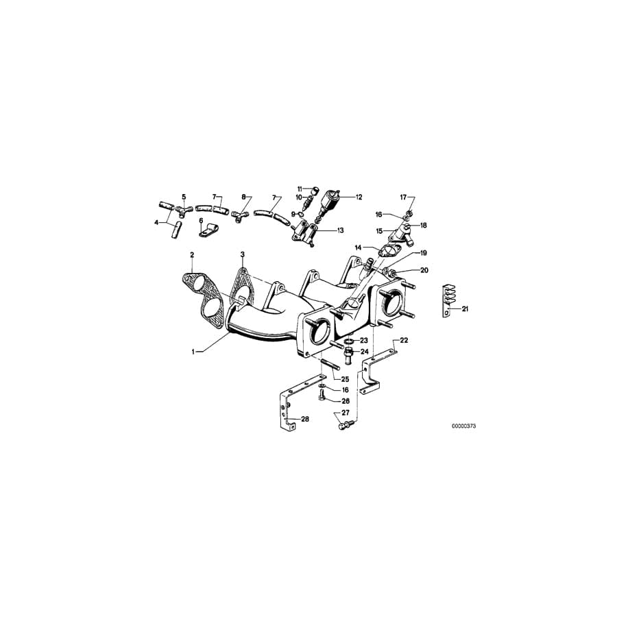 Genuine BMW 11611259257 E12 Electr.Idle Valve (Inc. 520)