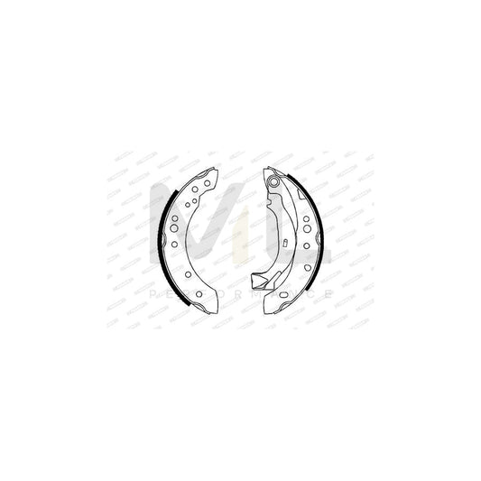 Ferodo Premier FSB626 Brake Shoe Set With Accessories
