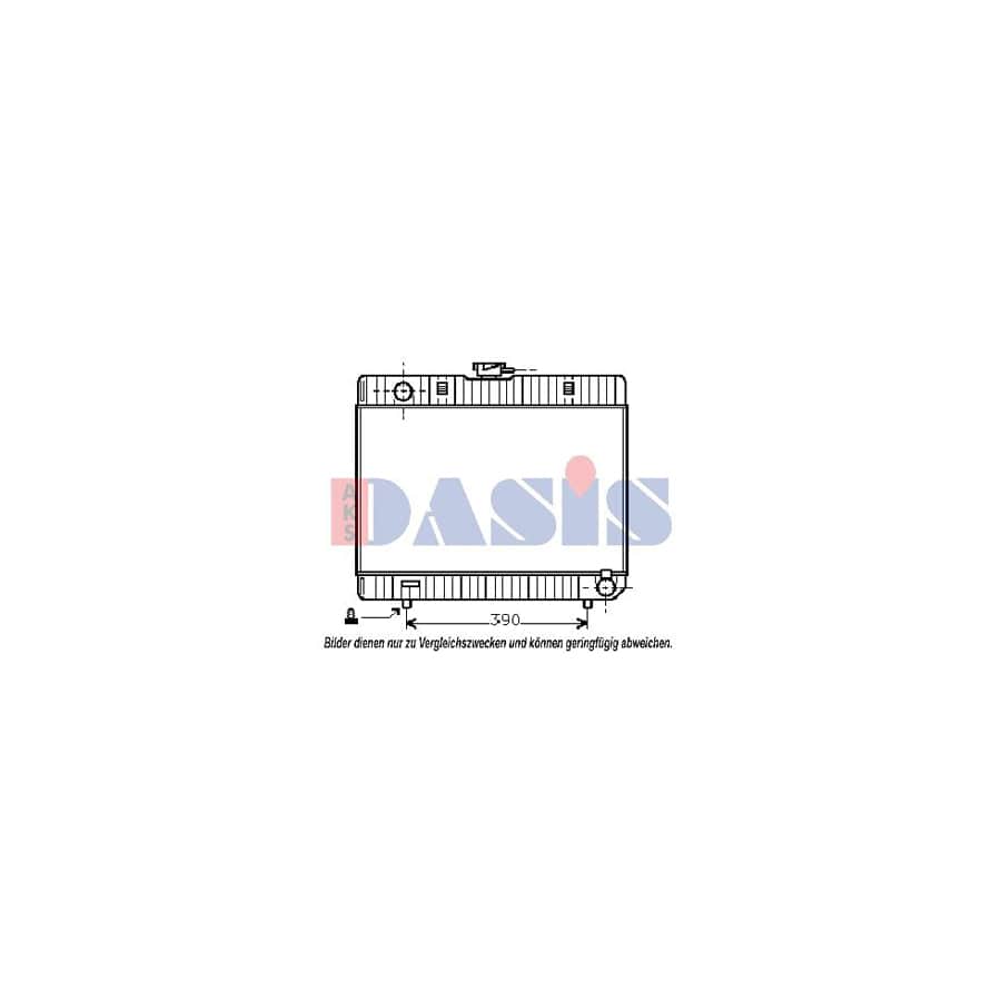 AKS Dasis 120270N Engine Radiator
