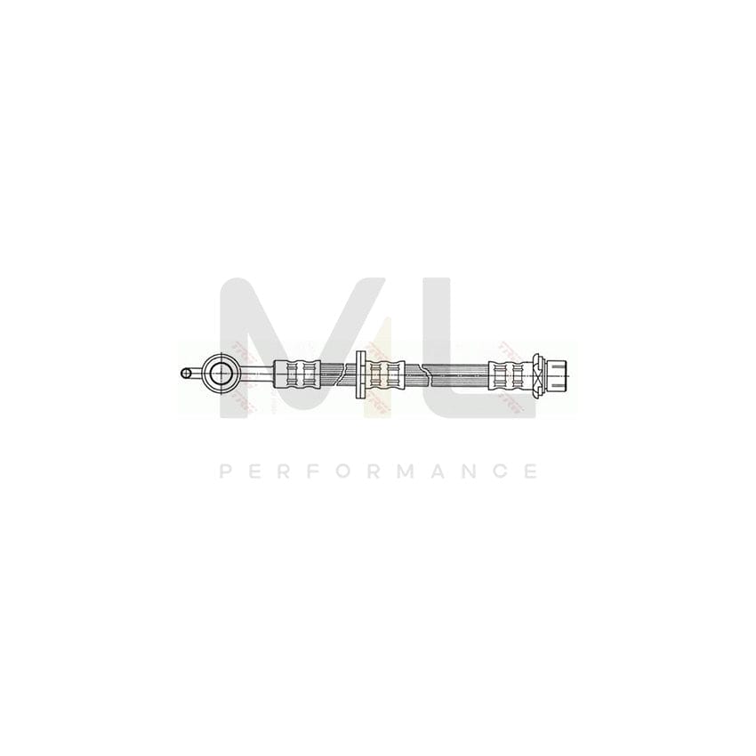 TRW PHD510 Brake Hose 540mm, M10x1
