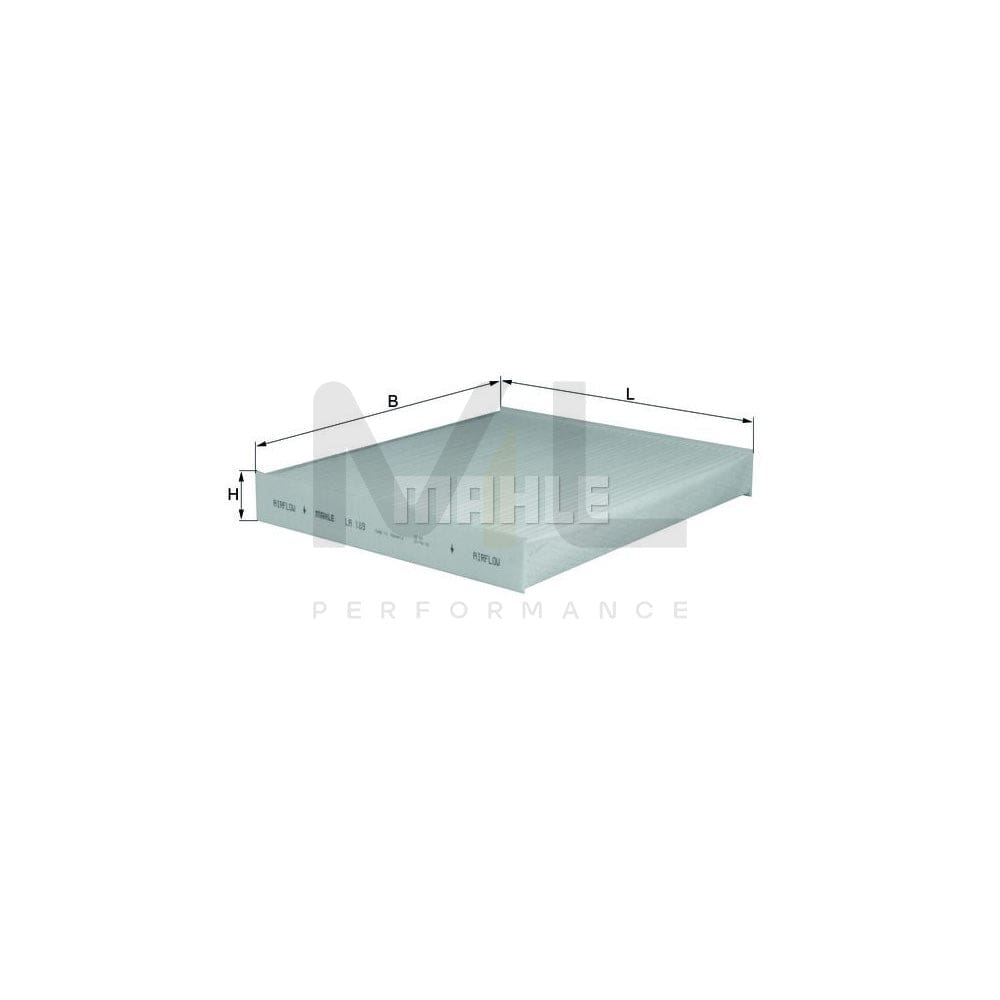 MAHLE ORIGINAL LA 189 Pollen filter Particulate Filter | ML Performance Car Parts