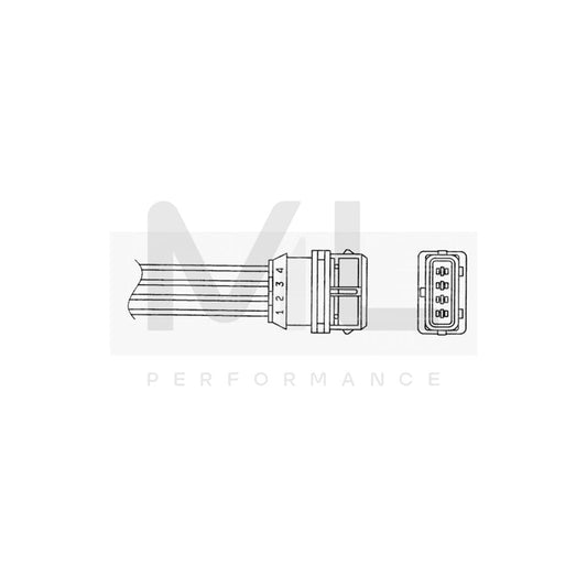 NTK Lambda Sensor / O2 Sensor (NGK 1785) - OTA4N-5D1 | ML Car Parts UK | ML Performance