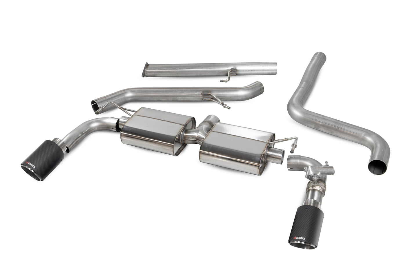 Scorpion SHYS101CF Hyundai i30N Performance Non-Resonated Cat-Back With Electronic Valve | ML Performance UK UK
