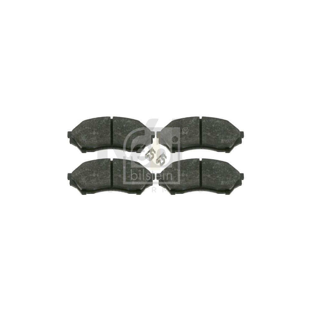 Febi Bilstein 16498 Brake Pad Set For Mazda 323 Front Axle, With Acoustic Wear Warning | ML Performance Car Parts