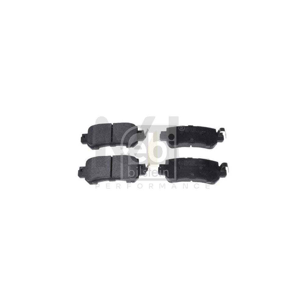 Febi Bilstein 116309 Brake Pad Set Rear Axle, With Acoustic Wear Warning | ML Performance Car Parts