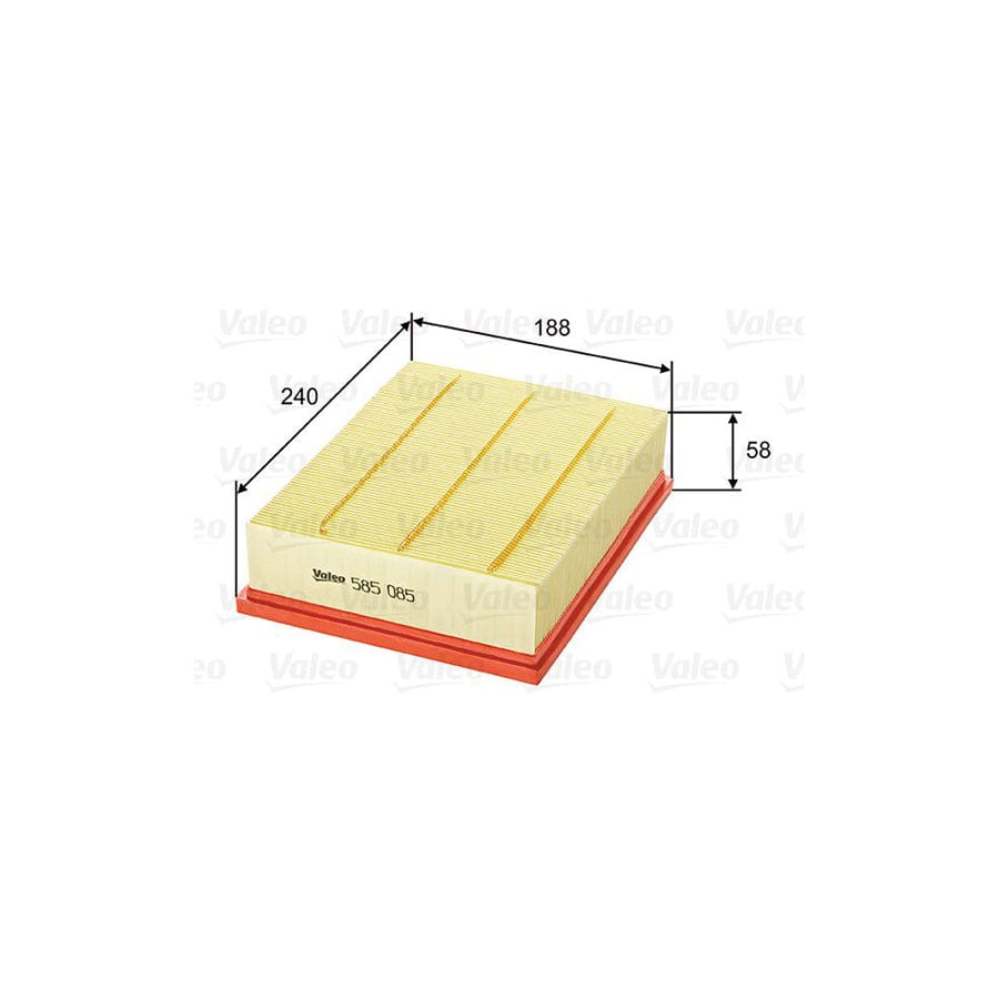 Valeo 585085 Air Filter