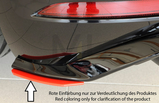 Rieger 00059591 VW Mk7 Golf GTI Rear Side Splitter 1 | ML Performance UK Car Parts