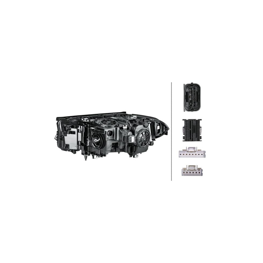 Hella 1LX 354 836-141 Headlight For BMW 5 Series