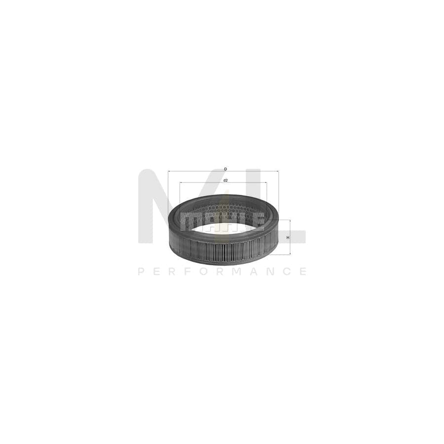 MAHLE ORIGINAL LX 158 Air Filter Filter Insert