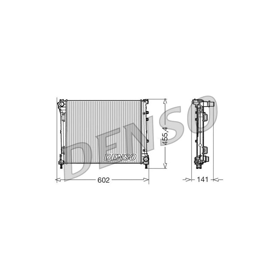 DENSO DRM09160 Engine Radiator
