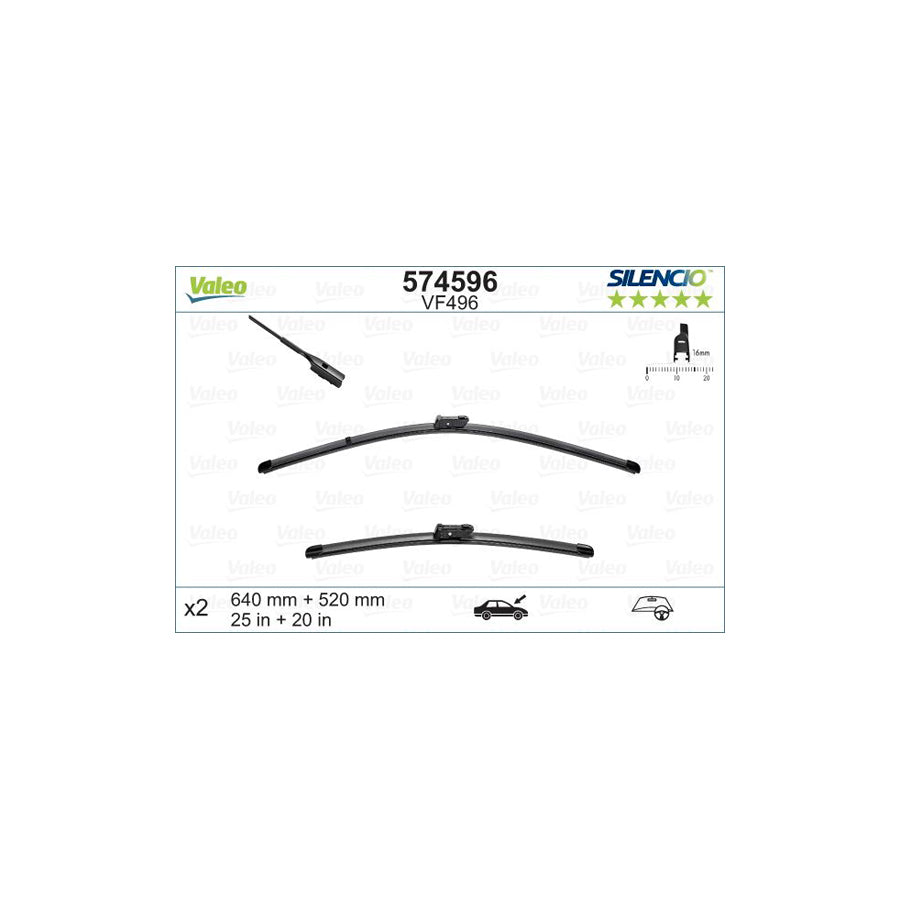 Valeo 574596 Wiper Blade