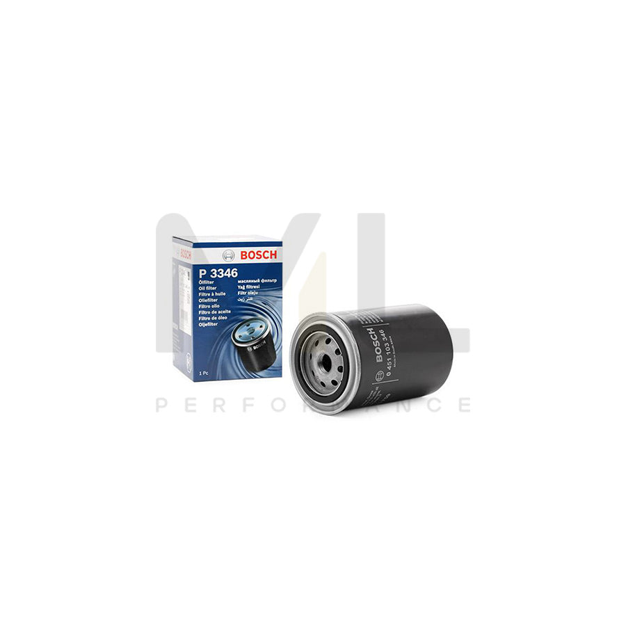 BOSCH Oil Filter 0451103346 [ P 3346 ] | ML Car Parts UK | ML Performance