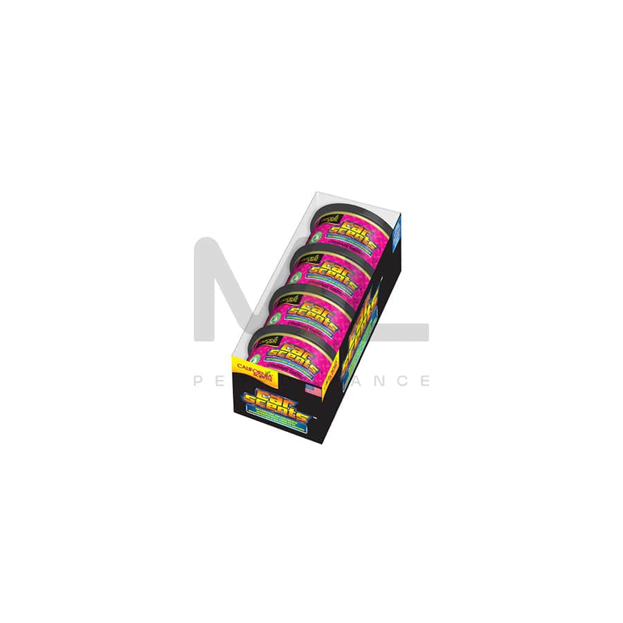 California Scents Car Air Freshener - 4 Unit Tray stocked with Coronado Cherry Car Scents