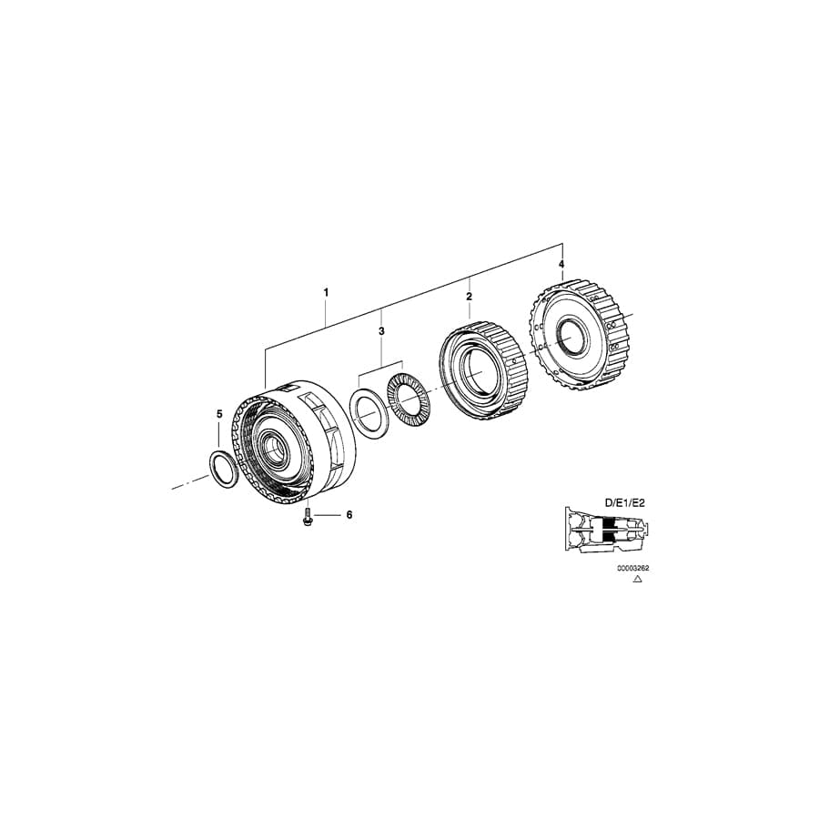 Genuine BMW 24231421554 E39 E31 E38 Torx Bolt M10X45 (Inc. 740iL, 750iL & 540i)