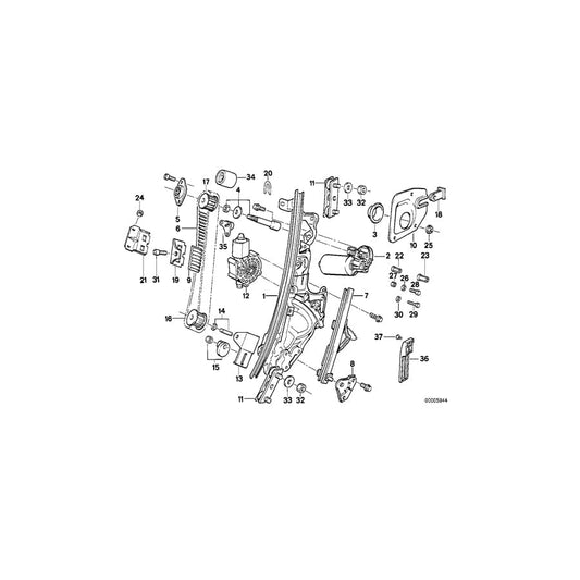 Genuine BMW 51332291091 Plate (Inc. Z1)