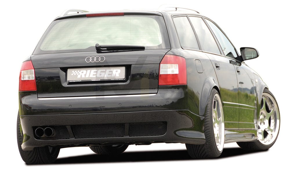 Rieger 00055207 Audi 8E B6 A4 Rear Diffuser 5 | ML Performance UK Car Parts